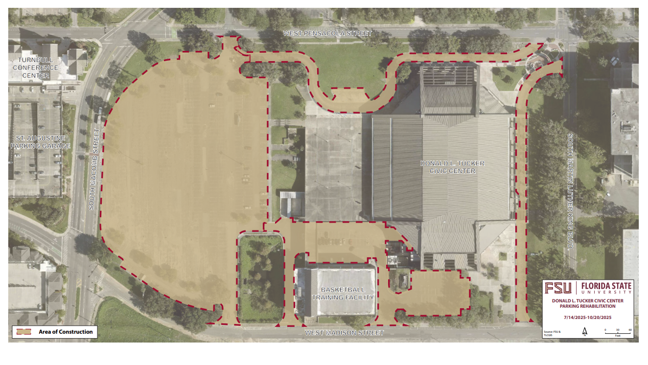 Tucker Civic Center Parking Rehabilitation | July 14 - October 20