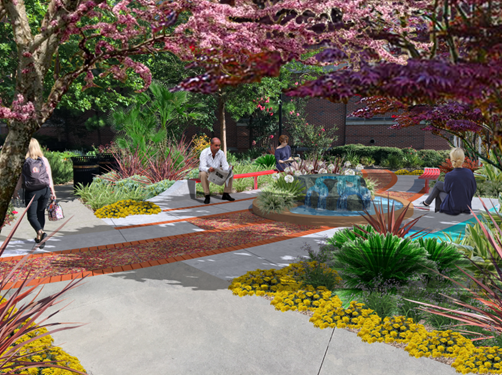 updated concept Chapman Garden