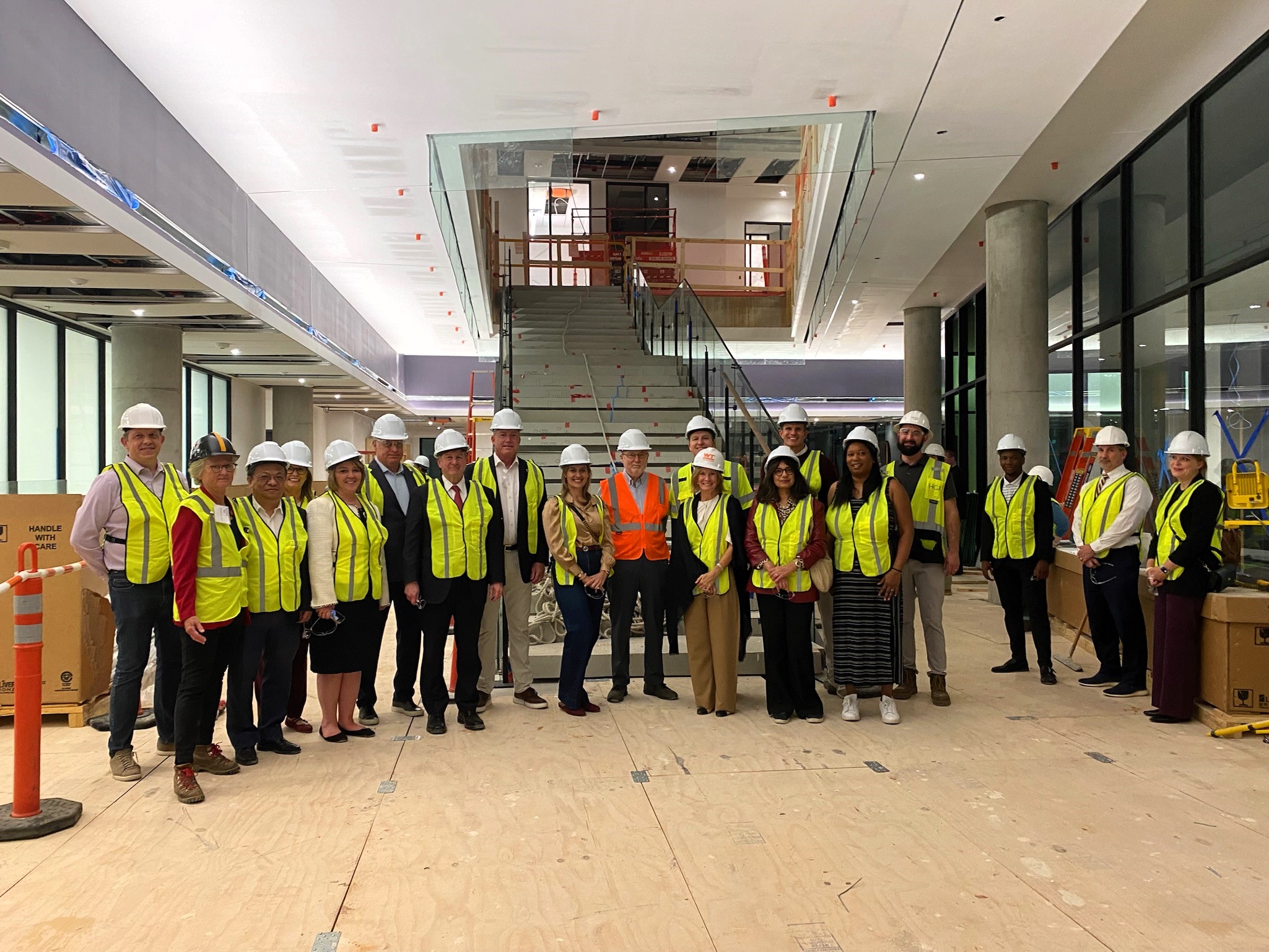 Board of Trustees Visit to IRCB