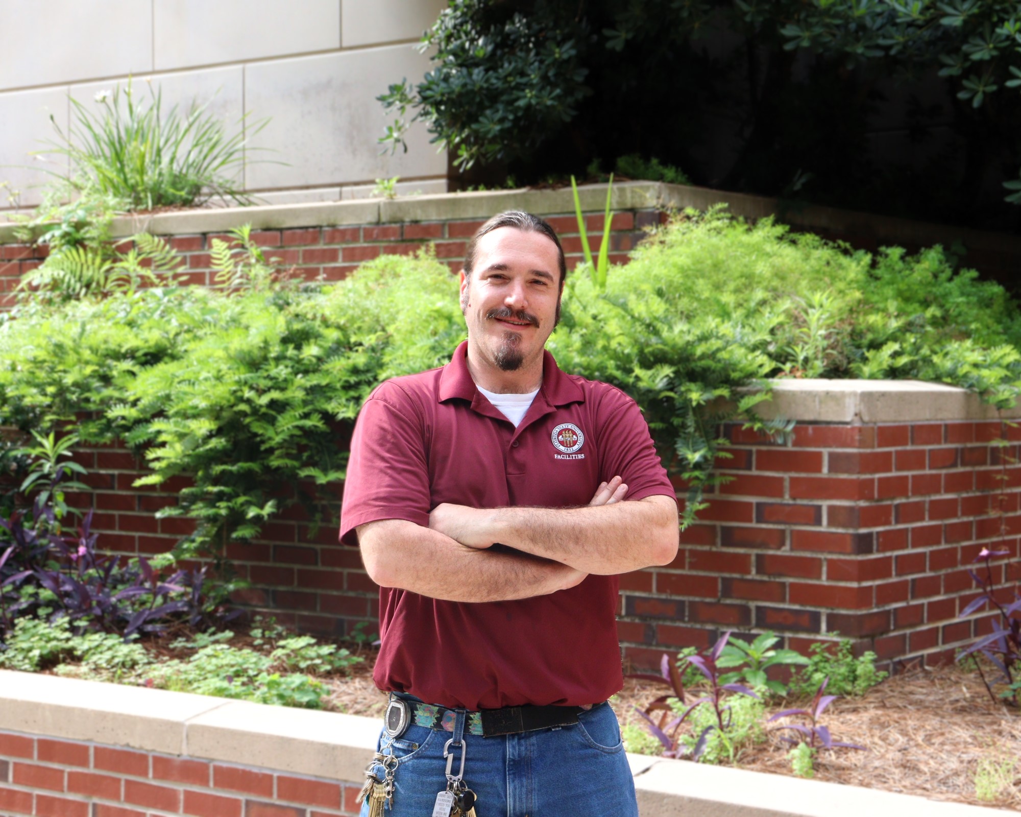 University Housing Maintenance Supervisor Zale Bergozza