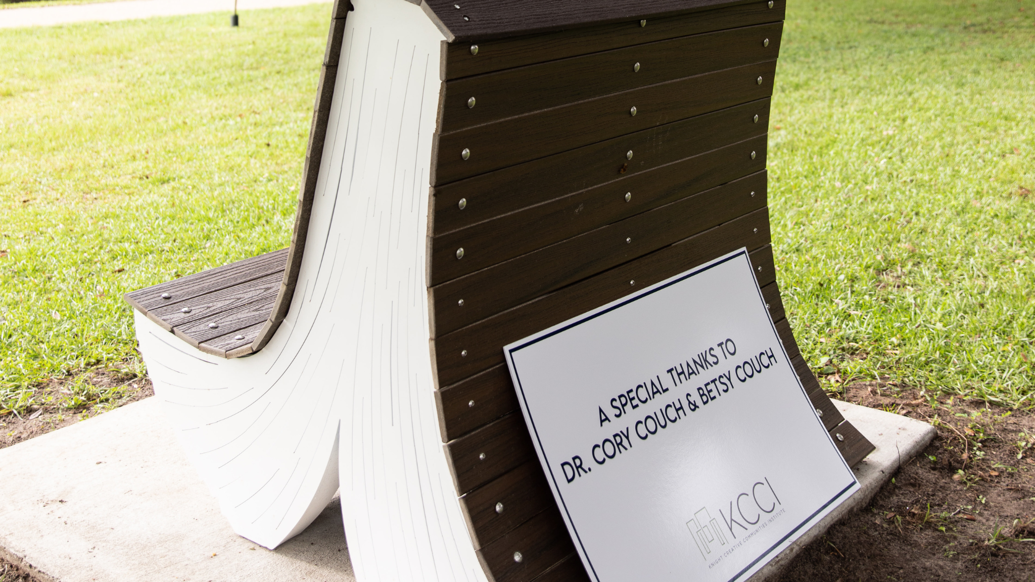 Leon County Library Book Benches