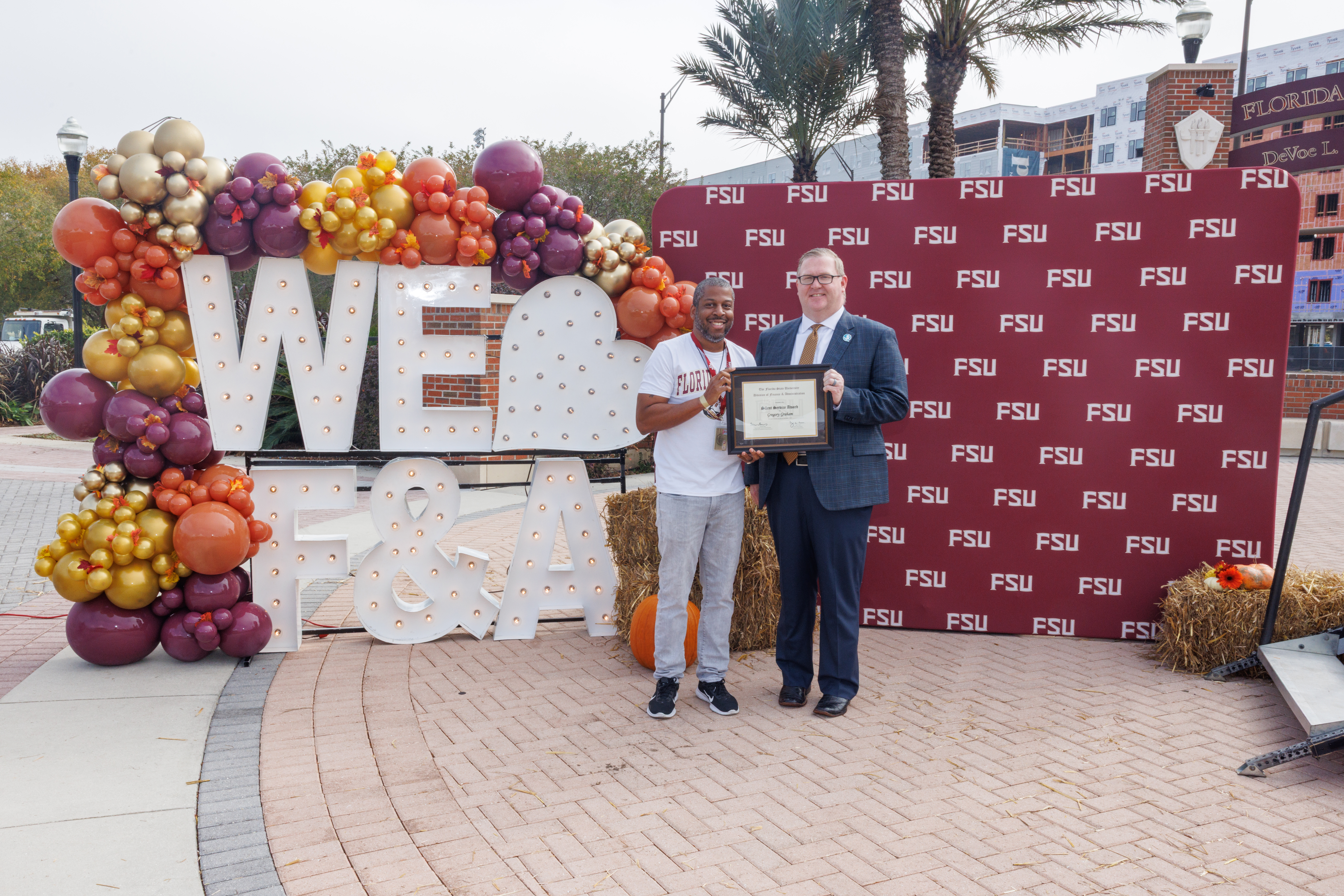 Silent Service Award - Gregory Graham, Building Services