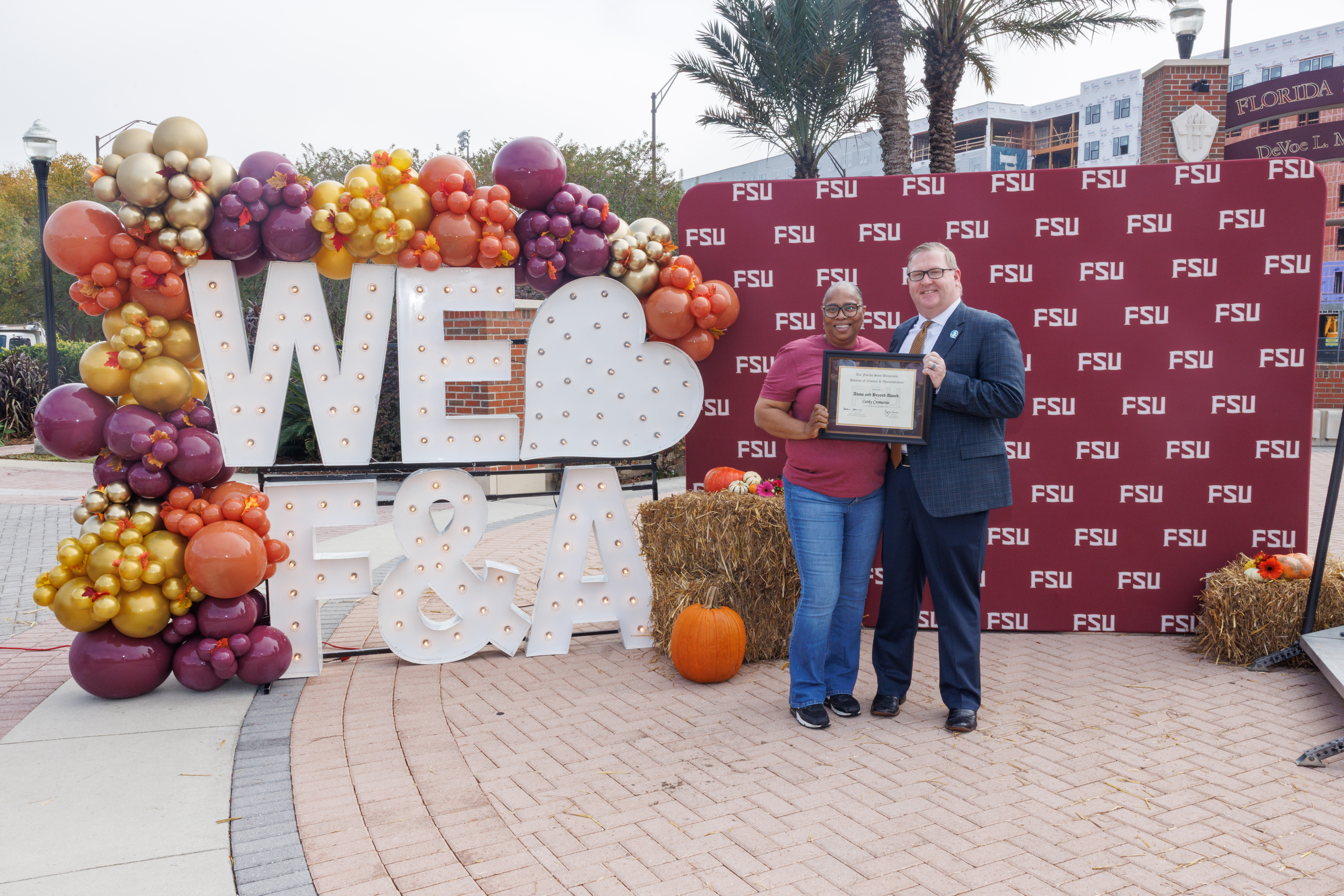 Above & Beyond Award - Cathy Cromartie, Facilities – Housing