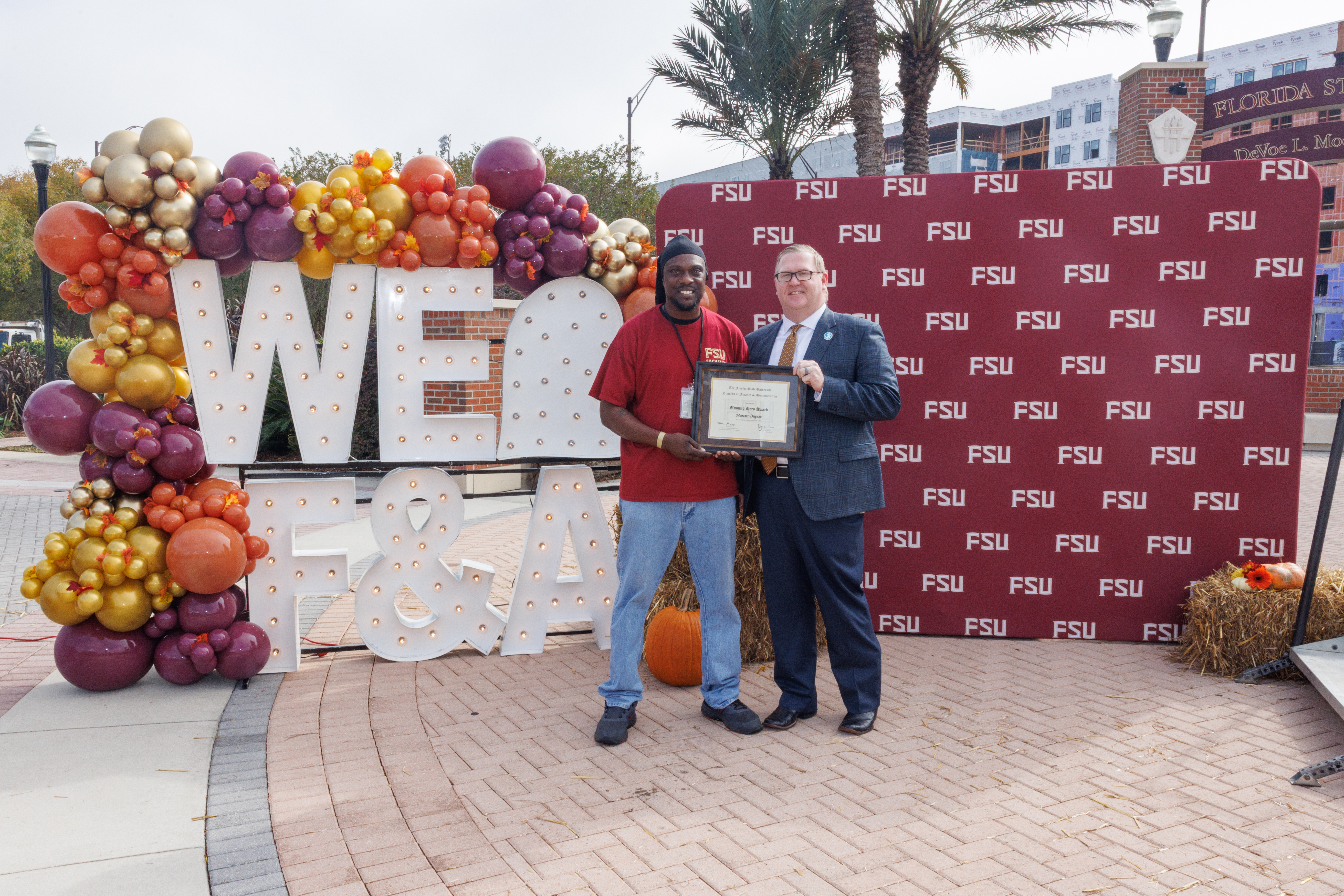 Unsung Hero Award - Marcus Dupree, Building Services