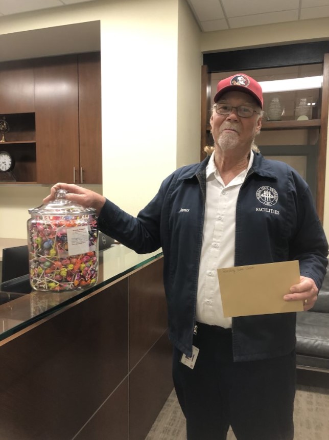 James Vickers from Building Services